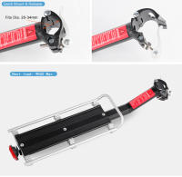 Portabolsas Para Bicicleta Deemount Soporte De Carga Trasero Ajuste Para MTB Y Bicicleta Gruesa De 20-29'' Y 4.0'' Color Negro Aluminio - details 12