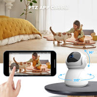 Cámara IP PTZ FHD WIFI Inalámbrica CCTV Seguridad Protector Vigilancia Inteligente Auto Tracking Monitor Bebé Compatible Con Google Alexa - details 9