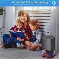 Deshumidificador doméstico para dormitorio, 350 ml/D, Pequeño, Mini, a prueba de humedad, Silencioso, con Pantalla LED de Colores. - details 1