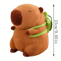 Muñeco De Peluche Capybara Kapibala 25-55CM Juguete De Internet Celebridad Muñeco Feo Lindo Para Niños Y Niñas Anime Kawaii - details 0