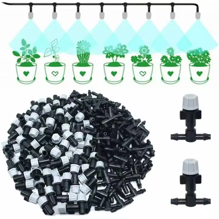 Sistema de Riego de Jardín para Plantas de Patio, Kit de Riego por Microgoteo de 50 Piezas - 1