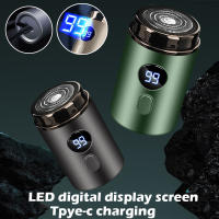 Afeitadora Eléctrica Portátil Para Hombres Nueva Con Carga Digital Mini Apto Para Viajes Regalo Para Padre O Novio - details 3