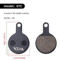 Pads De Freno De Disco Hidráulico VXM Para Bicicleta Semi-métalicos Código De Guía E9 DB ER MT6/4 Piezas De Bicicleta M8020/6100 MT200 - details 18