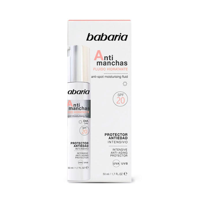 Babaria Fluido Hidratante Antimanchas Spf20 50ml para Mujer — oferta en Miravia