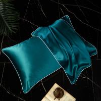 Funda De Almohada De Seda Mulberry Charmeuse 100% Con Base De Lyocell Para Cuidado De Pelo Y Piel Cierre Envolvente 1pc - details 14