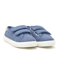 Zapatillas de lona niña VULLADI 445-558 SNEAKERS DOS VELCROS DIMONI JEANS 31570 24V - details 0