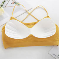 Top Deportivo Para Mujer Con Tirantes Cruzados Push up Yoga Gimnasio Crop Top Fitness Transpirable Beauty Back Brassiere - details 9