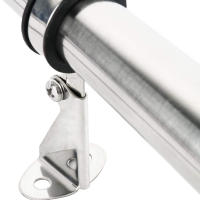 Bocina De Acero Inoxidable Pulido 12V Para Coche Barco Camión Caravana Bocina De Bajo Sonido Individual Kit De Montaje - details 5