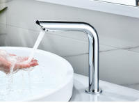 Grifo De Baño Sensor ELLEN ELS8870 Cromado Montado En Plataforma Automático Mezclador De Agua Alto Grifo De Fregadero - details 15