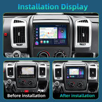Podofo Radio de coche Android 2 Din para Ducato 3 Peugeot Boxer 2 Citroen Jumper 2 2011-2022 Carplay 8+128GB AI Voice WIFI+4G DSP GPS Navegación Multimedia Reproductor de Video - details 1