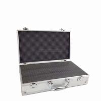 Caja De Herramientas Portátil De Aluminio 30x17x8cm Estuche De Seguridad Para Exteriores Caja De Instrumentos Con Esponja Almacenamiento De Hardware - details 0
