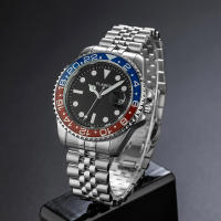 Reloj De Lujo Para Hombre Calidad Superior Reloj De Pulsera De Acero Inoxidable Para Negocios Con Fecha Automática Y Manecillas Luminosas Resistente Al Choque Y Agua Regalo Ideal - details 10