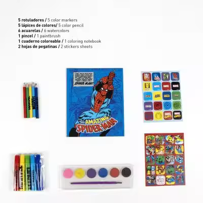 COLOREABLE MOCHILA AVENGERS - 1