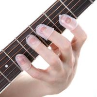 15Pcs Guantes De Silicona Para Dedos Antideslizantes Y Anti-Quemaduras Para Jugar Al Piano Leer Libros Y Bordar Transpirables Y Con Agujeros Para Mayor Comodidad - details 1