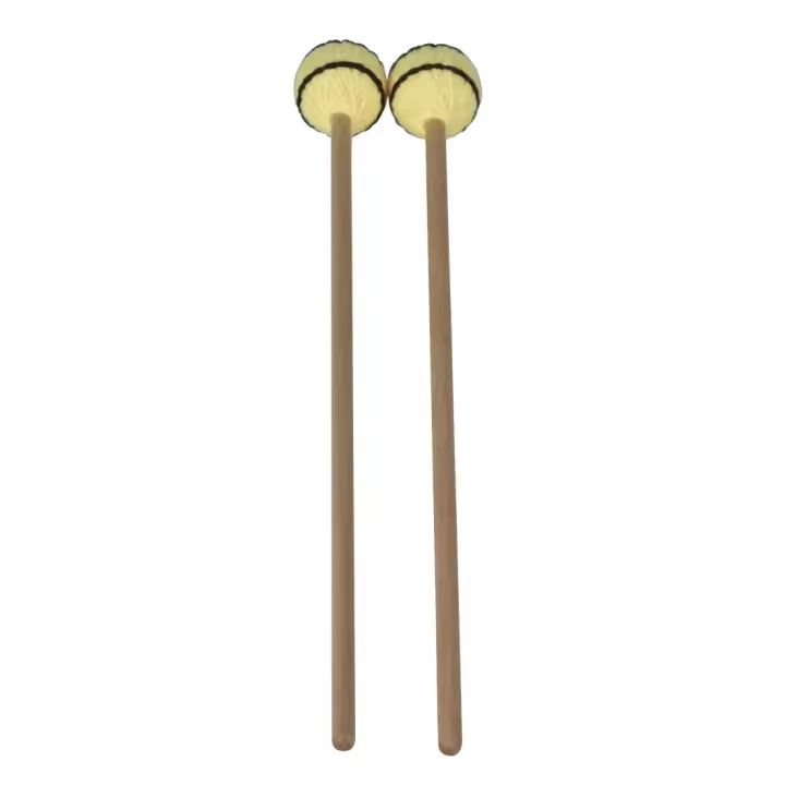 2 Pcs Marimba Palmas Con Mango De Encina Accesorios De Percusión Para Glockenspiel Campana Xylofón Partes De Marimba - 1