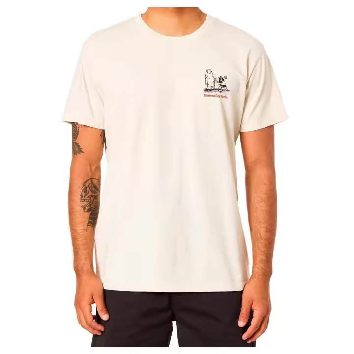 Camiseta Hombre Katin Stone Age Beige - 1