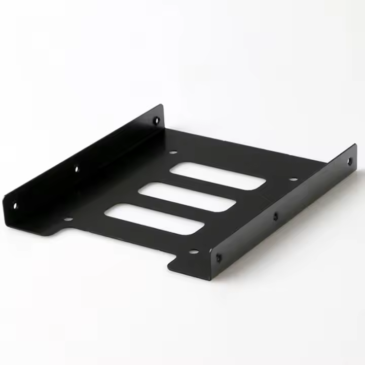 Soporte De Disco Duro Metálico Para PC Adaptador De Montaje De 2.5 Pulgadas a 3.5 Pulgadas Caja De Enclosure Para SSD Y HDD Material De Hierro Peso 68g - 1