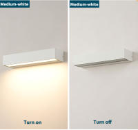 Lámpara De Pared Exterior LED IP65 Impermeable En Aluminio Para Decoración De Patio Puerta Garage Iluminación Moderna Para Casa - details 9