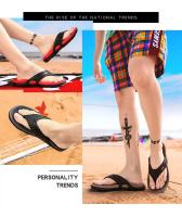 Zapatos De Playa Para Hombre 2023 Sandalias Casuales Slip-on EVA Cómodas Para Baño Y Verano Zapatos Planos De Talla True - details 2
