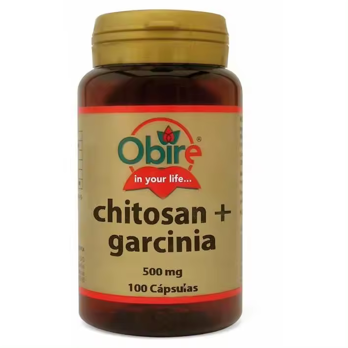 Obire Chitosan y Garcinia 100 Cápsulas - 1