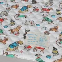 Alfombrilla De Comida Para Mascotas Lindo Y Antideslizante Algodón Puro Para Perros Y Gatos Evita Derrames Lavable Mecánicamente - details 2