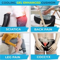 Travel Seat Cushion Memory Foam U-Shaped Cushion for Chair Pillow Cushion Car Office Hip Support Massage Orthopedic Pillow - details 3