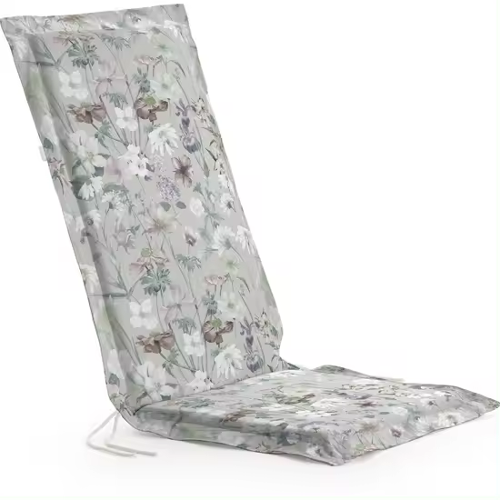 BL BELUM - Cojín  Silla de Jardín - Medidas Producto: Asiento sin volante: Grosor: 4 cm / Ancho: 41 cm / Largo: 37 m Respaldo sin volante: Grosor: 4 cm / Ancho: 53 cm / Largo: 64 cm - Modelo: 0120-391 - 1