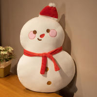 Cojín De Decoración De Navidad INS Muñeco De Árbol Rojo Para Sofá De Sala Y Cama Cubierta De Cojín De Poliéster Y Algodón - details 2