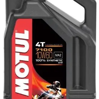 Motul 7100 10W60 4T 4 Litros - Aceite de Motor para Motocicletas - 1