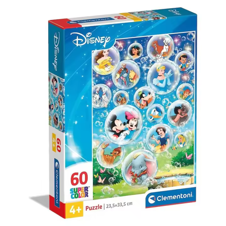 Clementoni Puzzle Infantil Disney Classic 60 Piezas | Personajes Disney - 1