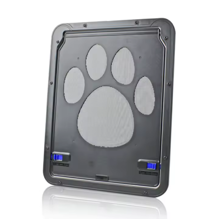 Puerta de Pets Segura y Fácil de Usar Función de Cierre Automático Grande para Perros y Gatos - 1