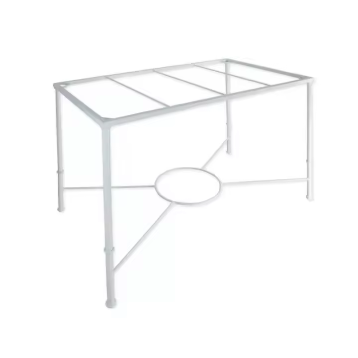 Mesa de Forja Artesanal Modelo Alcolea Regulable en dos Alturas. - 1