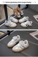 Zapatillas De Niños Y Niñas Transpirables Para Exterior Diseño De Moda Zapatos De Caminar Antideslizantes Casuales Blancas Talla 26-37 - details 7