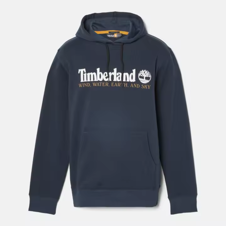 Sudadera con capucha WWES (Regular), Marca Timberland, Color Azul Oscuro, Variedad de Tallas, Para Hombre - 1