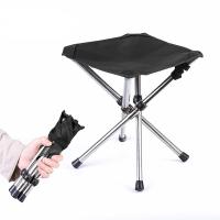 Taburete Plegable Compacto, Taburete Plegable para Exterior, Pequeño Taburete Plegable Portátil, Taburete para Camping para Interiores y Exteriores Camping Senderismo Caza Picnic Viaje - details 0