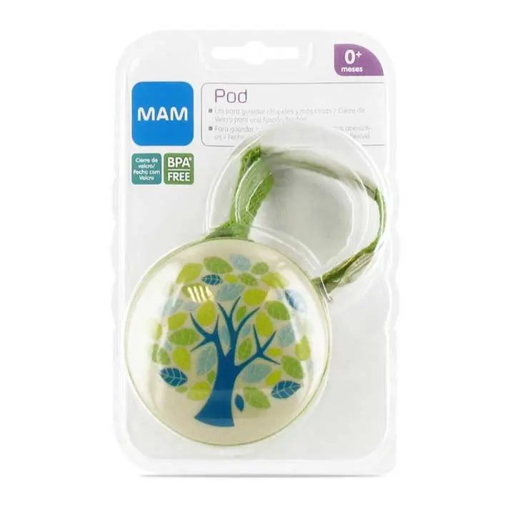 Mam MAM Pod - Guarda y Transporta Chupetes - Diseño Innovador - 1