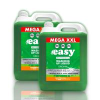 Liquido Lavavajillas EASY 5 Litros - Calidad Profesional - Presentación MEGA XXL - Efectivo Removedor de Grasa y Suciedad - Limpio y Brillante - Aroma Original Fresco & Cítrico - EASY. - details 1