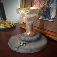 Taza Sagrada De Indiana Jones Decoración De Resina Para Halloween Props De Rol Para Fans De Indiana Jones Figurina De Colección - details 4