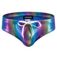 Bikini Briefs De Natación Para Hombre Estilo American Flag Print Sexy Shorts De Playa Traje De Baño Con Patrón De Estándares - details 23