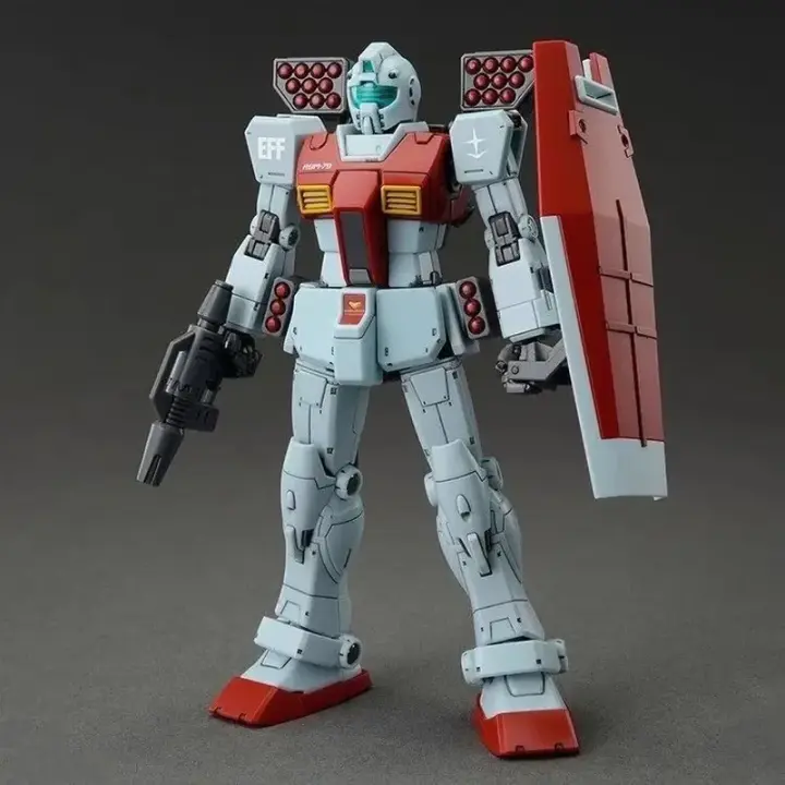 Modelo De Mecha HG 1/144 GM RGC-80-1 Con Cañón De Misiles De Hombro Figura De Acción Coleccionable Para Niños Decoración De Juguetes - 1