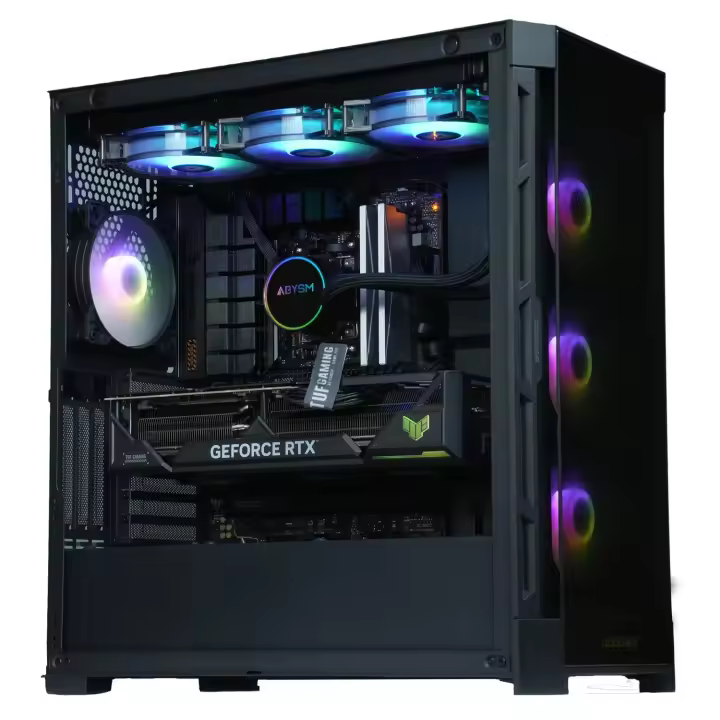 PC Gaming Epical-Q Fuster AMD Ryzen 7 7800X3D, 32GB, 2TB NVME, RTX 5090 + Windows 11 Pro - 1