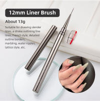 5PCS Pinceles De Arte Para Uñas Con Liner Acrílico UV Gel Colores Pinturas Herramientas Para Dibujar Y Diseñar Manicura DIY Accesorios De Belleza - details 7