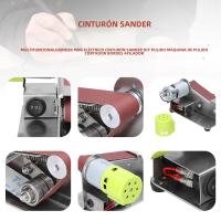 Sándwich Eléctrico Multifuncional 30mm Polidor Y Molidor Para DIY Acero Aluminio Madera Acrílico Pulido Y Fijado Máquina De Afilar Herramienta De Trabajo Del Hogar - details 2