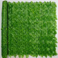 Falso Iva Privacy Fence Screen 118x19.7 Pulgadas Valla Decorativa De Hojas Verdes Para Jardín Fondo Decorativo De Valla De Hierba Artificial - details 8