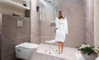 AREBOS Taburete De Baño Ayudante De Ducha Con Asa De Seguridad Asiento De Ducha - details 1