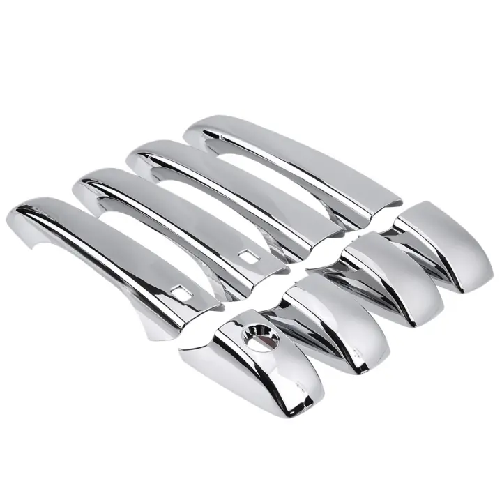 Cubiertas De Manijas De Puerta 4 Piezas Cromadas Para Jeep Grand Cherokee WK2 2011-2017 Accesorios Exteriores De Coche - 1