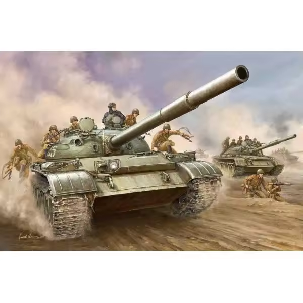 TRUMPETER 00376 T-62 TANQUE DE BATALLA PRINCIPAL 1962 1/35 - 1