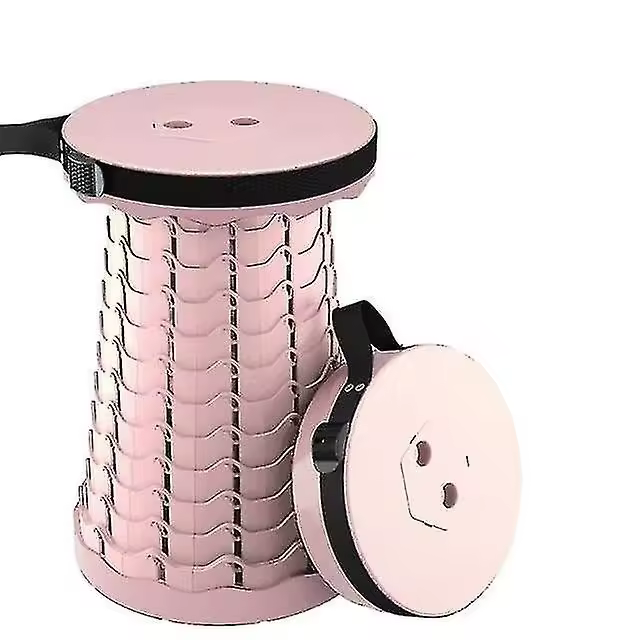 Taburete de plástico telescópico Silla plegable en el Aire Libre - 1