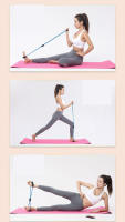 Cinta Elástica De Yoga Para Mejorar La Postura Y Aliviar La Tensión En La Espalda Y Abdomen Herramienta De Fitness Para El Hogar - details 7