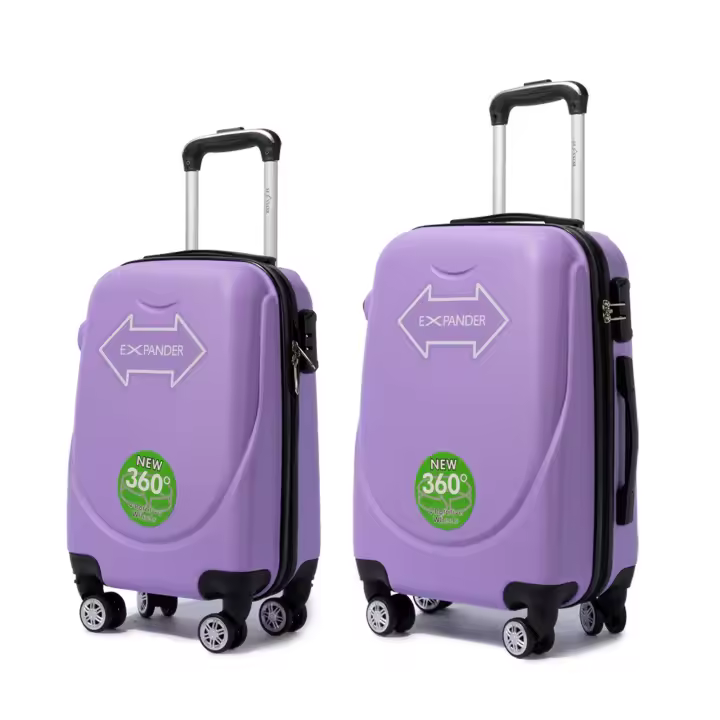 S7 STAR ABS juego de dos maletas18/20 pulgadas 360° ruedas silenciosas, una variedad de colores y tamaños para viajes, viajes de negocios y otros escenarios. - 1